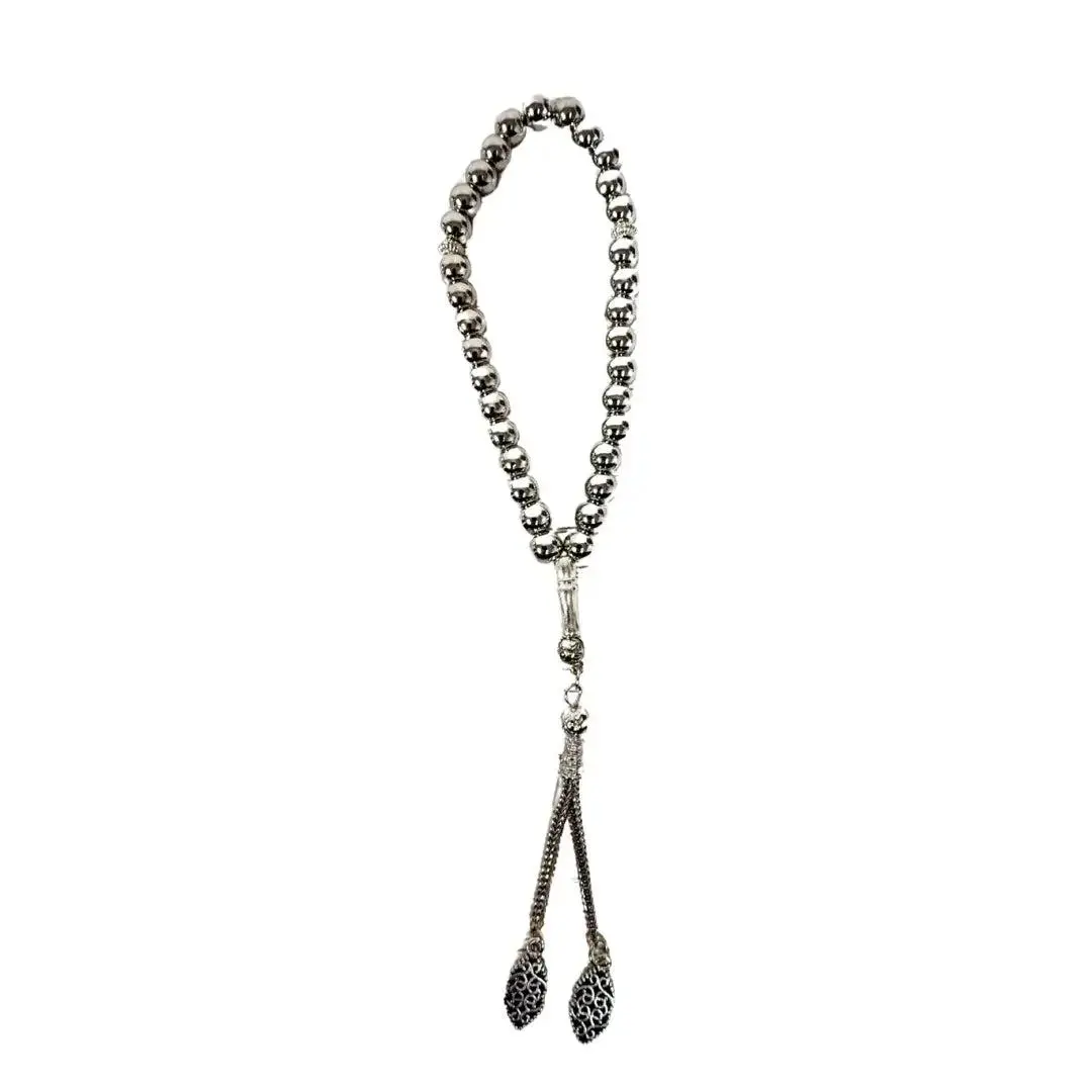 Durable Silver Tasbeeh - Elegant Multi-Variants | 18 cm
