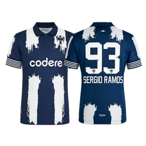 2025 2026 New Home No.93 Sergio Ramos Short Sleeve Soccer Jerseys Top
