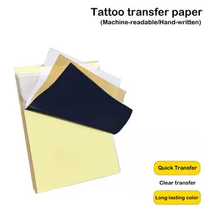 5/10/25pcs Professional Grade A4 Tattoo Transfer Paper,Quick Transfer, Suitable for Heat Press Machines, File Folder Packaging