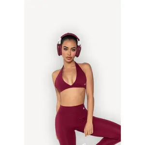 Elevate V Halter Sports Bra