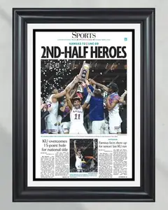2022 Kansas Jayhawks NCAA Mens Basketball National Champions  Front Page N