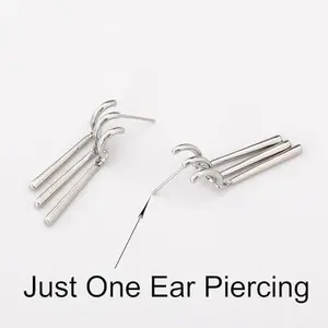 One Piece Zoro Anime Earrings For Women Men Zoro Cosplay-Just One Ear Piercing- Figure Earrings For Anime Lover