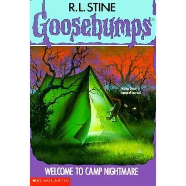 USED Book - Welcome To Camp Nightmare (Goosebumps) by R.L. Stine (Paperback) - english