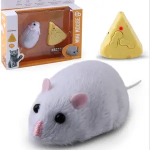 Remote Control Mouse Toy, Realistic Electronic Cat Mice Rat RC Chaser, Prank Joke Scary Trick for Kids, Halloween Christmas Gift