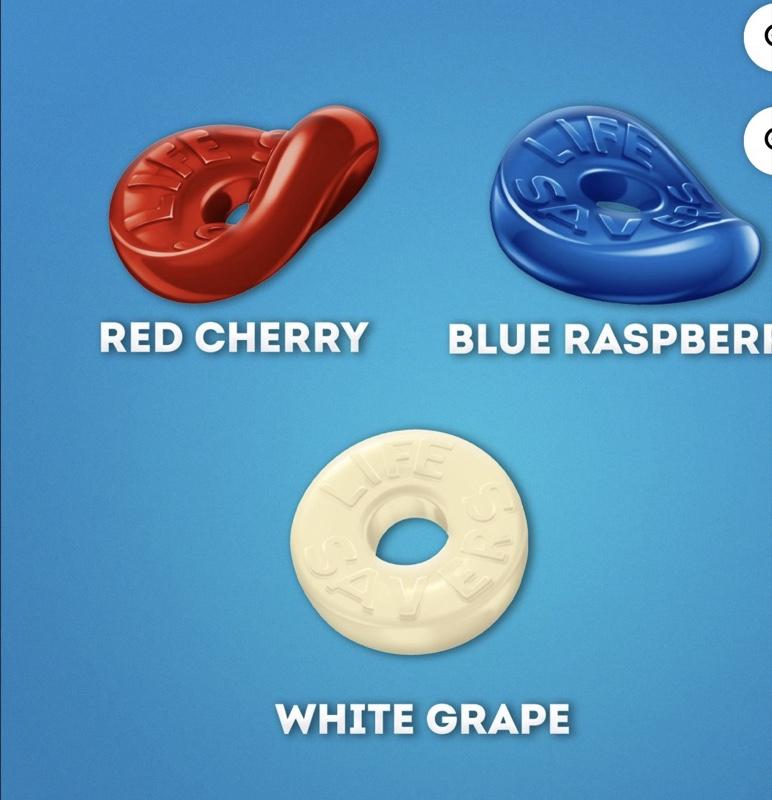 Lifesavers Red, White, and Blue Gummies, 38oz