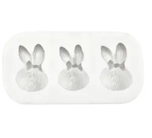 Easter Bunny Ears Silicone Mold for Fondant and Chocolate