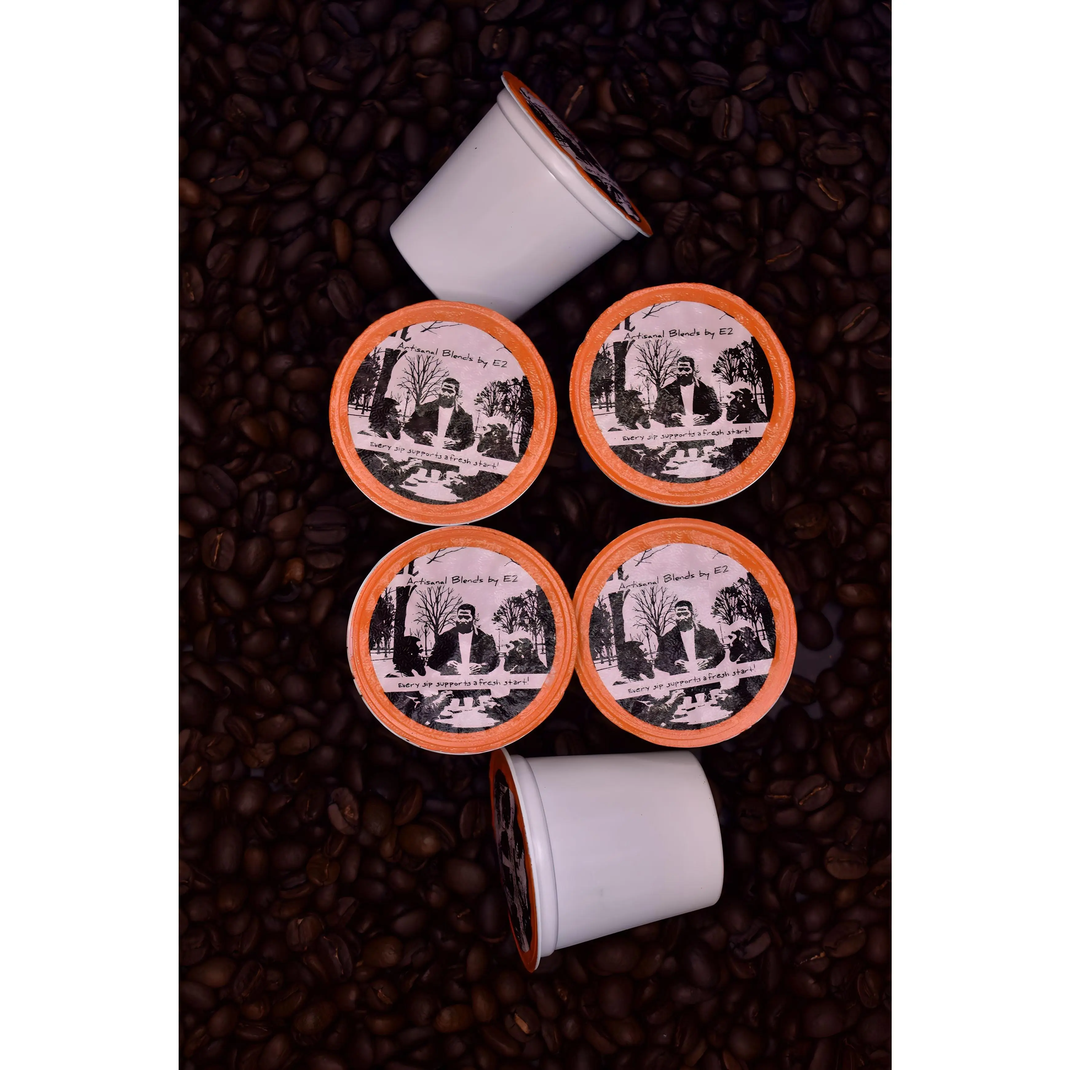 “Solace” Premium Colombian Medium Roast Coffee, 30-Count K-Cup Box