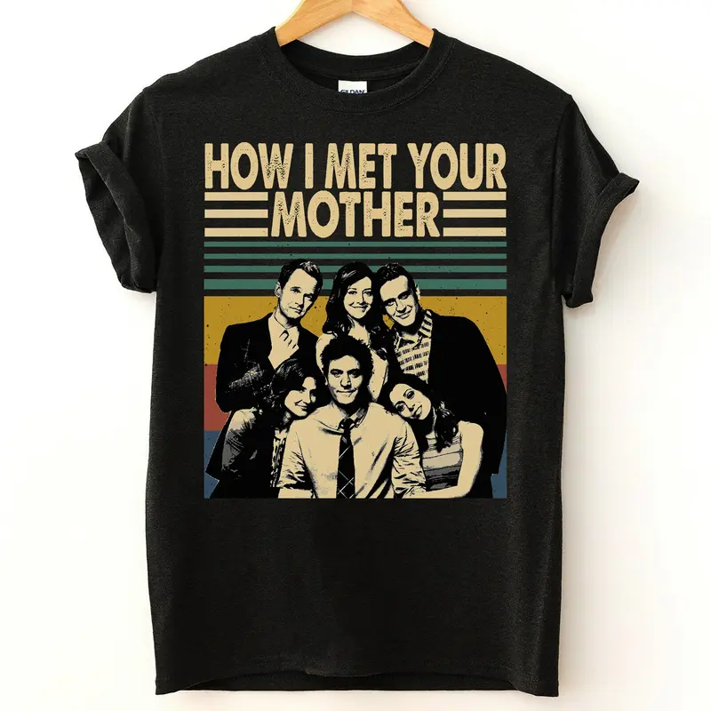 [Sale Up To 40%] How I Met Your Mother Vintage T-Shirt, HIMYM Shirt, Retro Music Shirt Unisex
