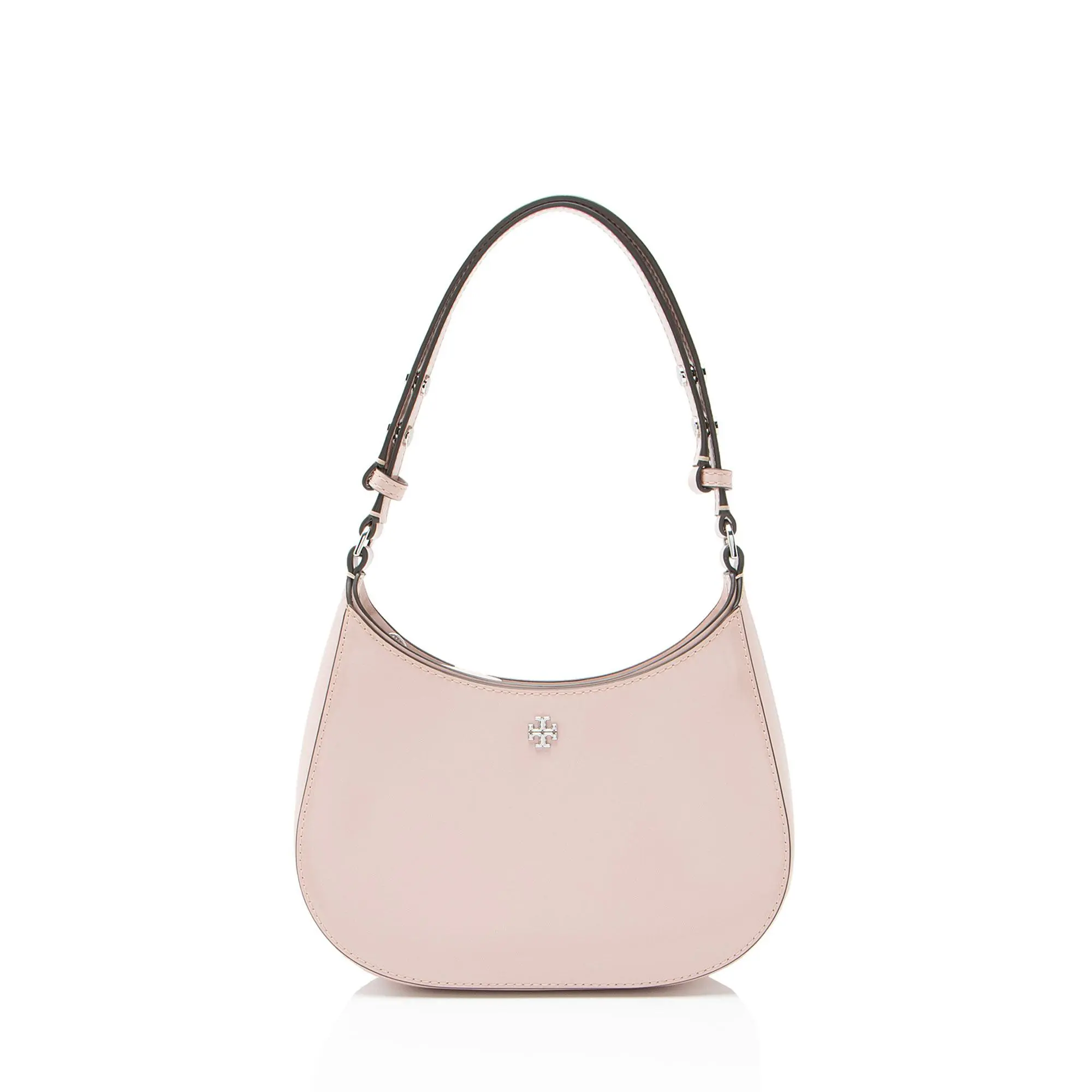 Pre-owned Tory Burch Leather Shoulder Bags Saffiano Emerson Hobo 