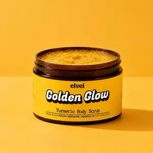 Elvei Golden Glow Exfoliating Turmeric Scrub