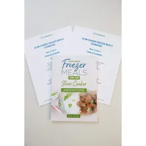 Book & Prep Kit for Freezer to Slow Cooker Meals