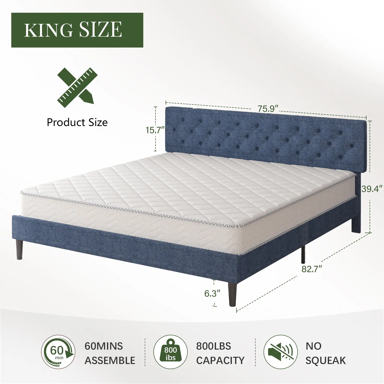 King Size Blue