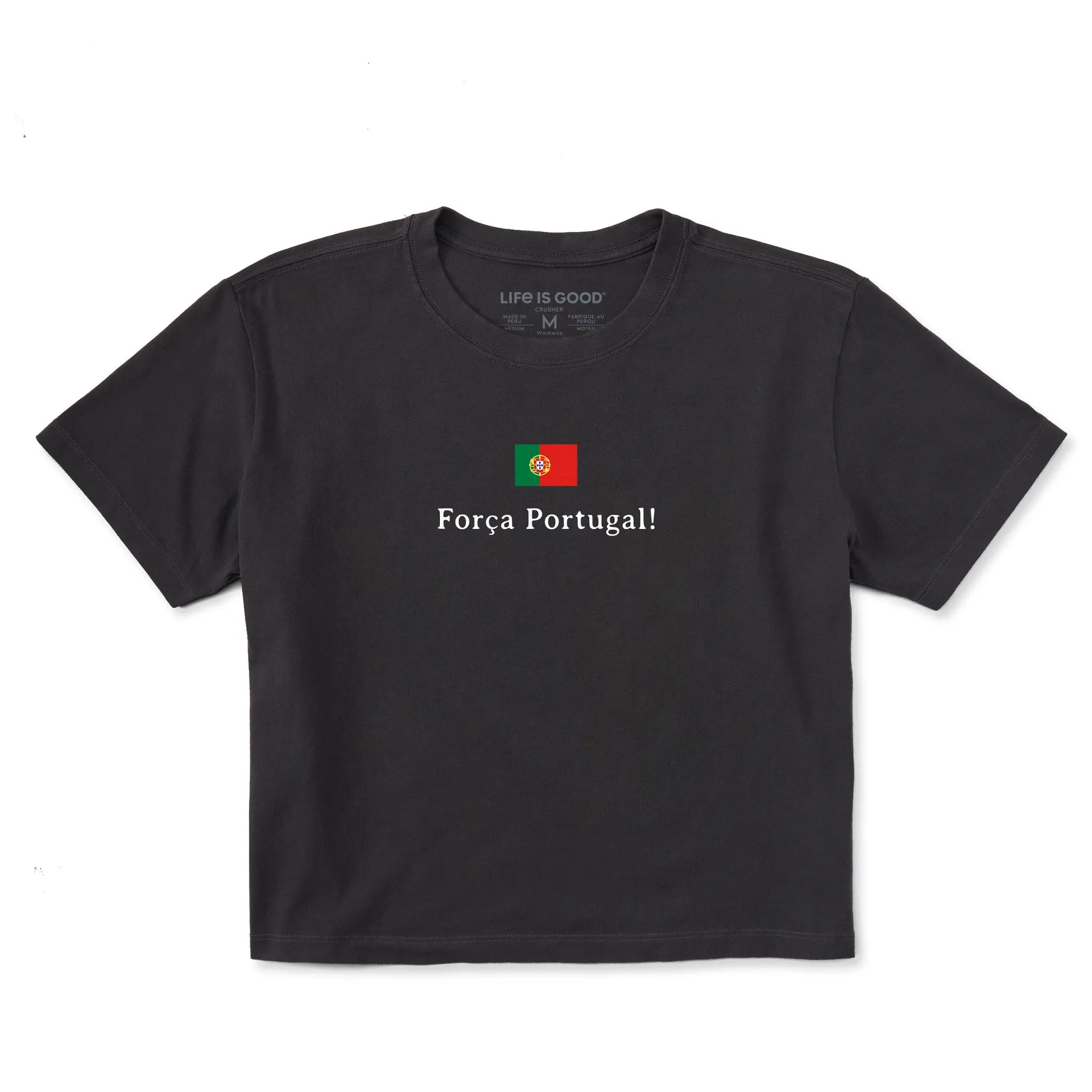Women's Forca Portugal Short Sleeve Crusher Boxy Tee