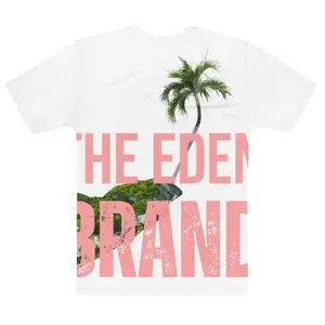 EDEN WHITE TEE NEON