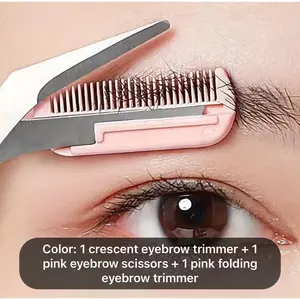 Pretty Precision 3-Piece Eyebrow Grooming Kit – Pink Edition