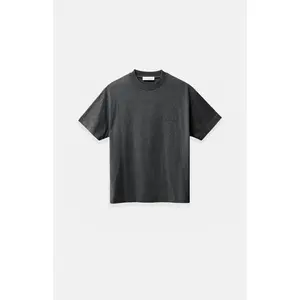 Fear of God ESSENTIALS Men's Kids Vintage Black Classic Short Sleeve T-Shirt