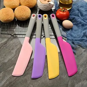Silicone Cake Scraper Blade, Kitchen Tool for Mixing & Scraping, Durable Silicone Design, Perfect for Baking & Cooking Essentials