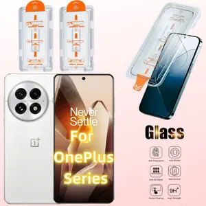 2-Pack HD Tempered Glass Screen Protector for Oneplus Ace Series, Supports Ultrasonic Fingerprint Unlock, 9h Hardness, No Bubbles, Easy Install