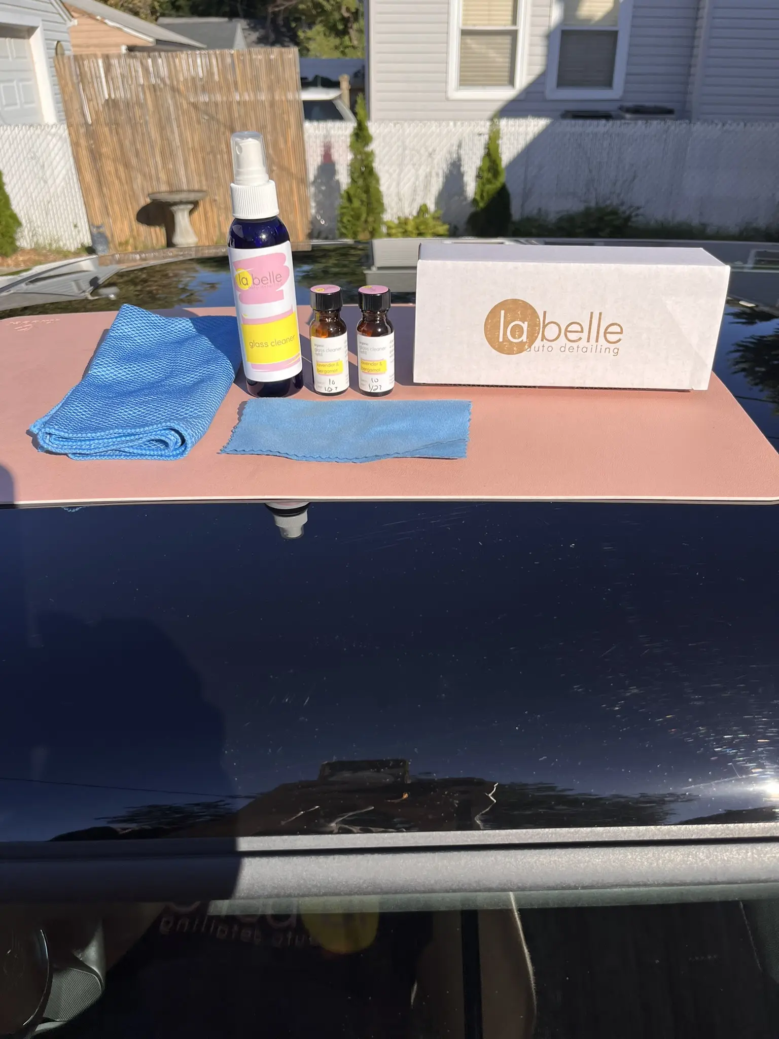 Organic Car Glass Cleaner - Safe and Eco-Friendly