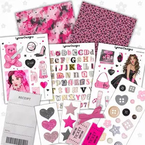 Junk Journal Kit | Heartbreaker | Decorative Junk Journaling Decor | Scrap Pack | Scrapbooking | DIY | Ephemera Kit | Junk Journal Supplies