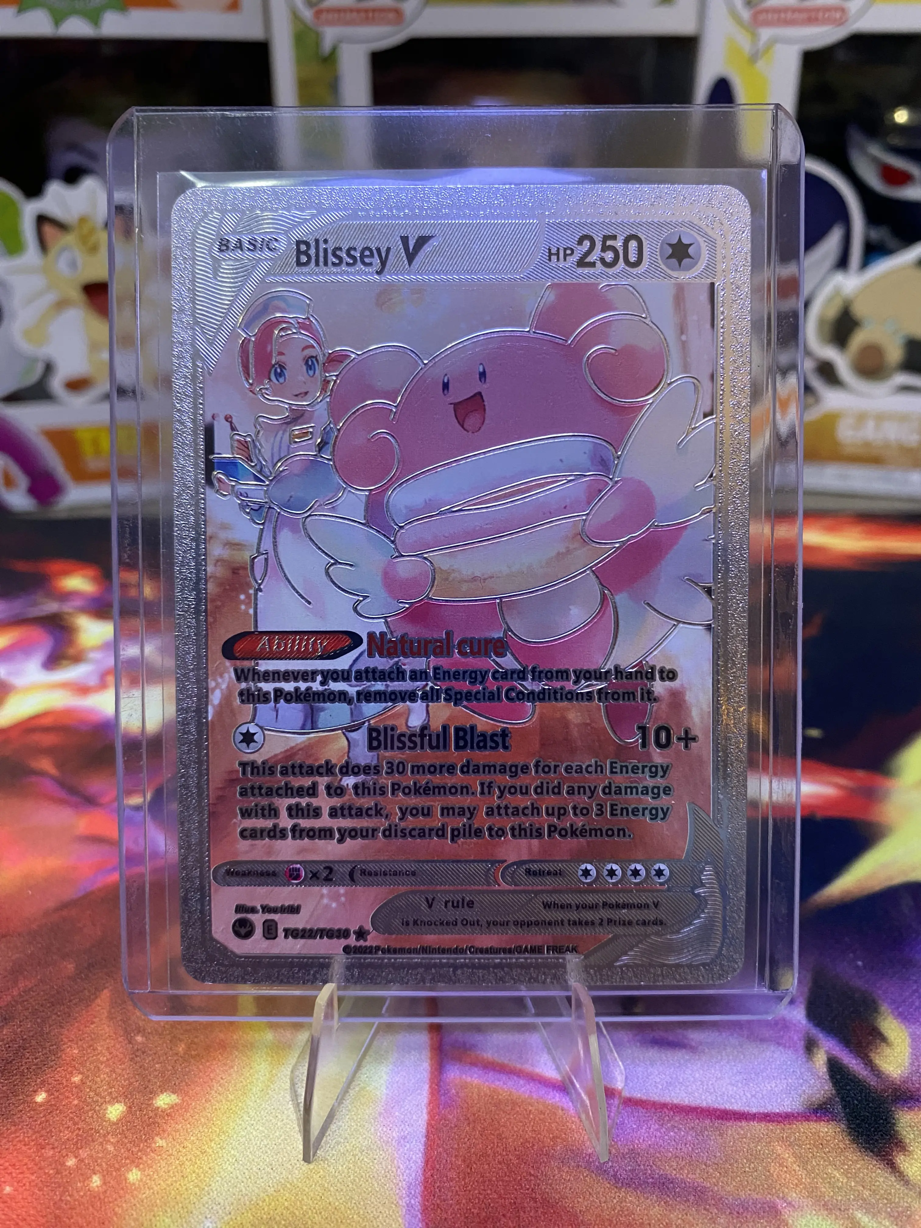 Blissey V #TG22/TG30 Fan Art
