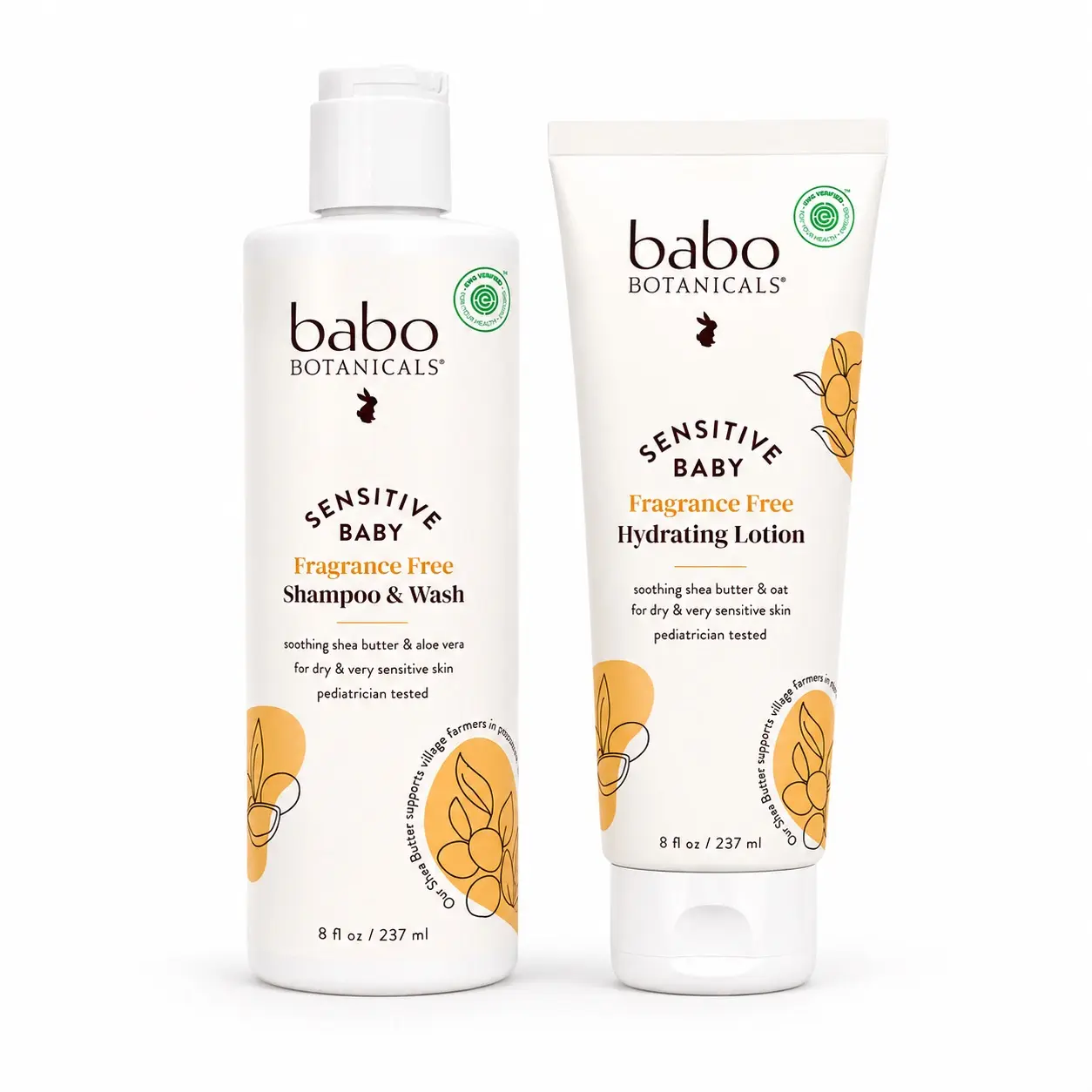 Babo Botanicals Sensitive Baby Daily Routine