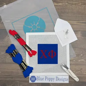 Chi Phi 4x4 Needlepoint Kit