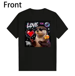 Vintage 90s Inspired Printed T Shirt With Retro Logos Distressed Details Great For Music Lovers Pairs With High Waisted Pants Leather Jackets Follows Retro Fashion Trends