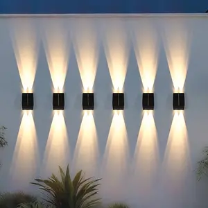 Solar Powered Wall Light Outdoor Energy Saving Security Lamp, Ideal for Garden Yard Porch Garage, Decorative Lighting Solution, Solar Outdoor Lights