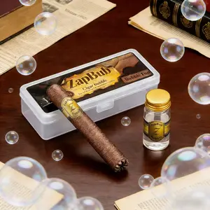 Novelty Cigar Bubble Toy-Bubble Maker for Stress & Anxiety Relief, Relaxing Sensory Toys for Adults , Fun Party Gift for Men Women