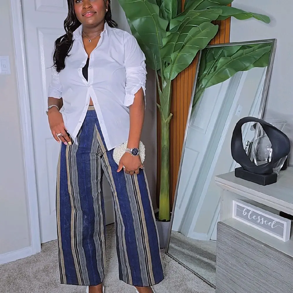 Akwete Ring Skirt and Asp-oke pants