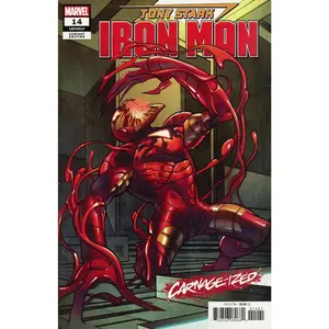 TONY STARK IRON MAN #14 FERRY CARNAGE-IZED VAR (07/24/2019)
