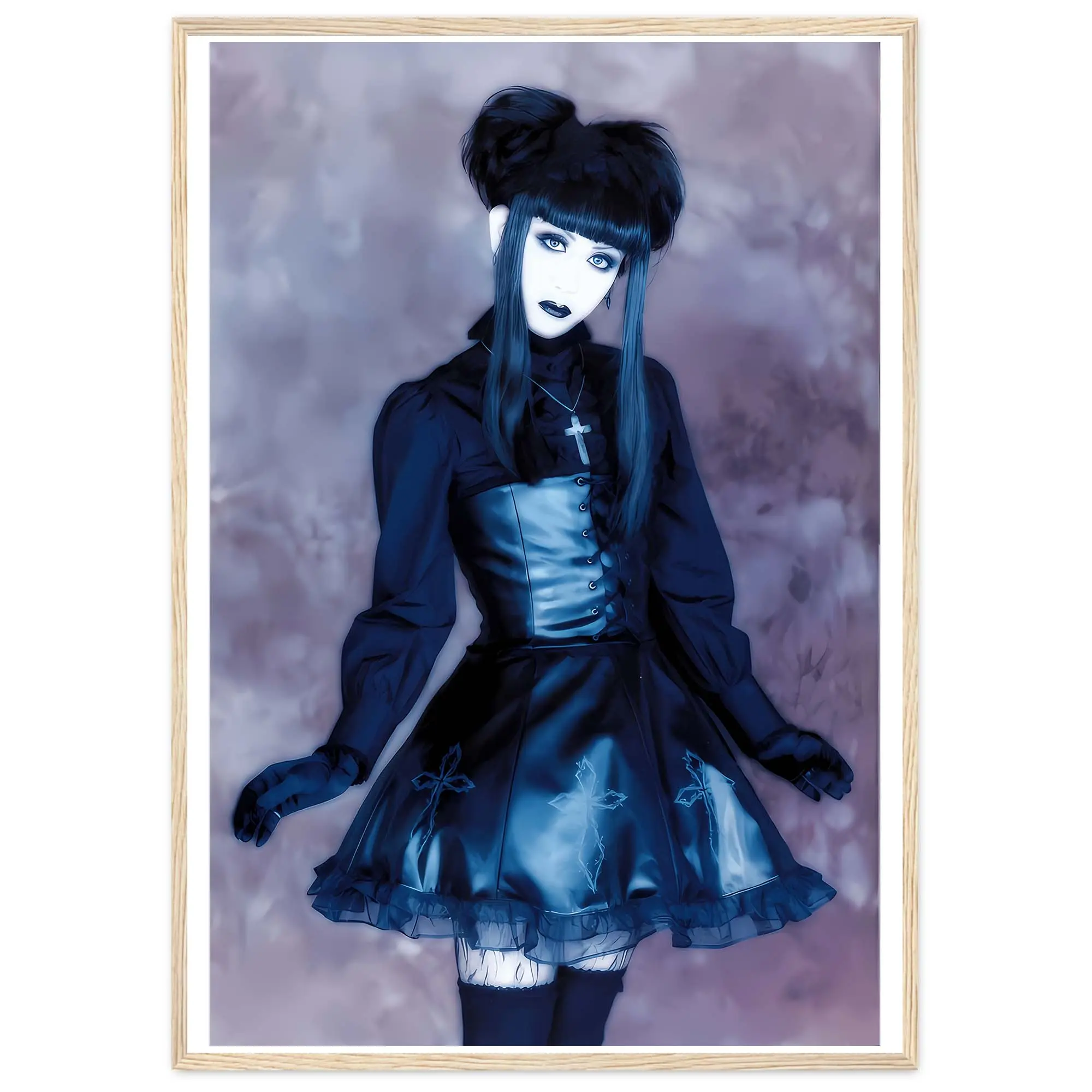Malice Mizer Mana Sama Gothic Lolita Bible Rio De Janeiro Landscape Wall Art Print Ready To Hang Durable Pine Wood Frame 170 Gsm Matte Paper Fsc Certified Sustainable Materials