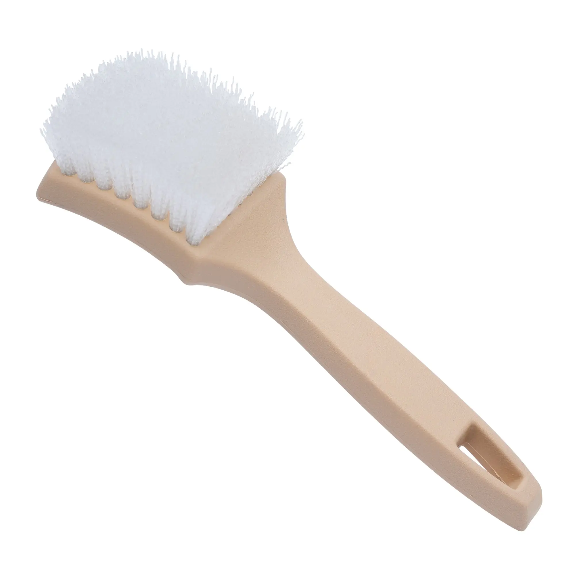 8.5 Inch Multi-Purpose White Nylon Utility Scrub Brush