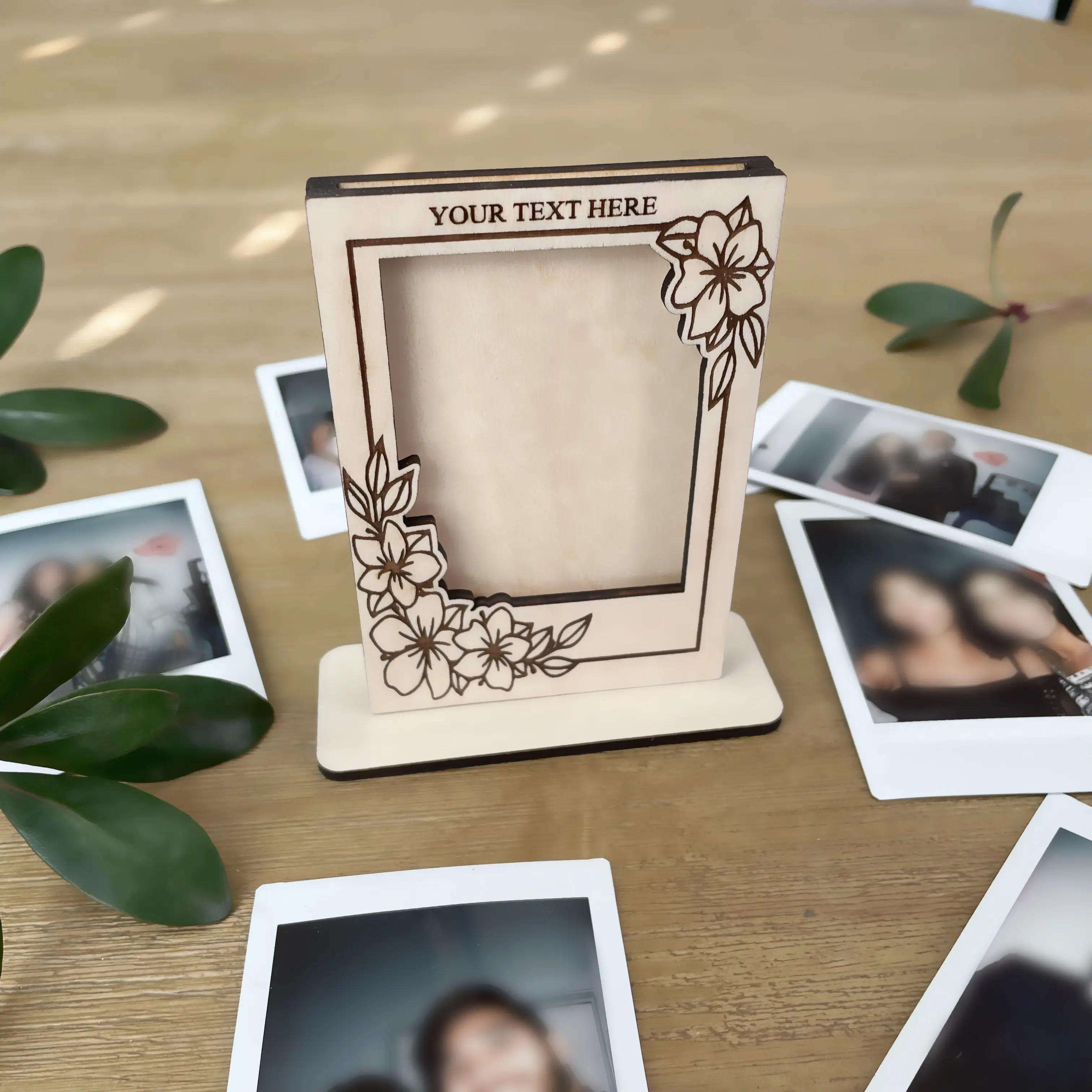 Personalized Film Picture Frame | Fujifilm Instax Mini Film Frame Magnet | Standing Fim Photo Frame | Custom Fujifilm Film Frame Wood Magnet