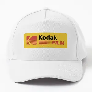 Kodak Film Logo Twill Cap Hat - Perfect for Photography Enthusiasts, Fans of Vintage Film, and Kodak Brand Supporters