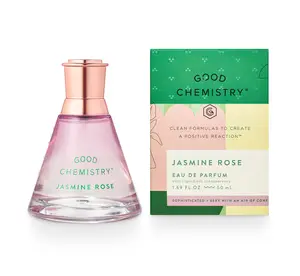Good Chemistry Jasmine Rose Eau de Parfum Floral Perfume Spray with notes of Peony, Rose and Musk -- Vegan, Cruelty-Free, made with ingredient transparency