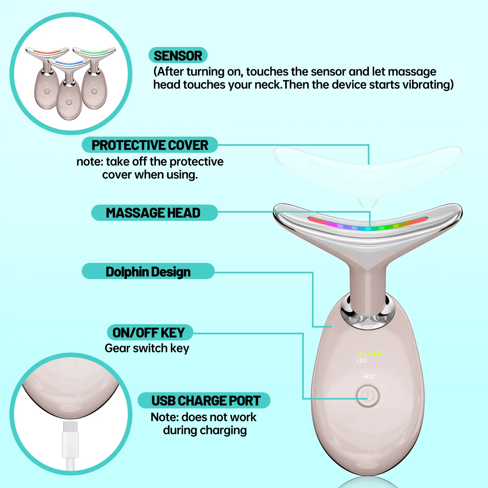 Floverkity Facial Massager Pro, Face culpting Wand with 7 Color, Vibration for Skin Care and Double Chin, Face Sculpting Tool, Face Lifting Device,at-Home Face Tool for Skin Care - TikTok Shop Floverkity Facial Massager Pro, Face culpting Wand with 7 Color, Vibration for Skin Care and Double Chin, Face Sculpting Tool, Face Lifting Device,at-Home Face Tool for Skin Care - TikTok Shop