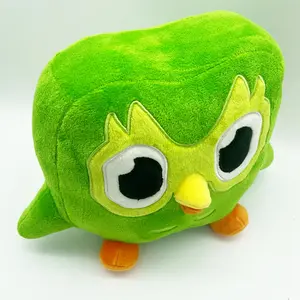 Lovely Green Duo Plushie of Duo The Owl Cartoon Anime Animal Plushie Dolls Lovely Green Duo Plushie of Duo The Owl Cartoon Anime Animal Plushie Dolls