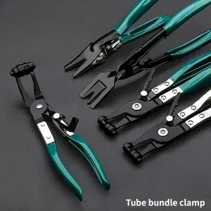 Straight & Bendable Hose Clamp Pliers, Universal Auto Water Pipe Tube Clamp Removal Wrench Car Repair Maintenance Tool