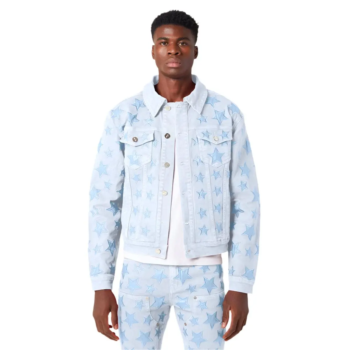 GUAPI STARS DENIM JACKET