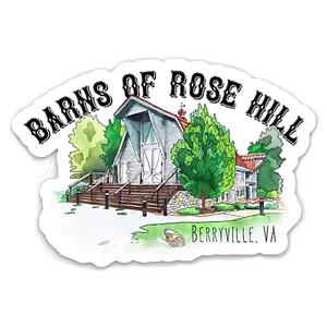 Barns of Rose Hill Die Cut Sticker