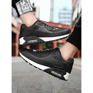 Men's Spring Air Paddle Shoes, Comfortable Durable Running Sneakers, Running Training Shoes, Ideal for Active Lifestyle, Sporty Design, Perfect for Outdoor Activities