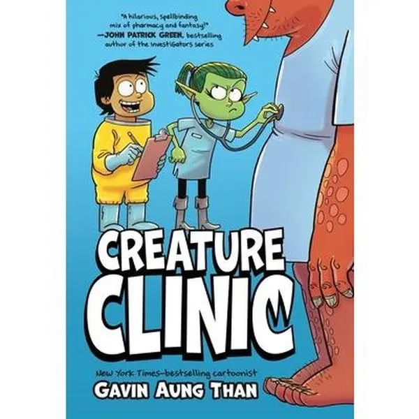 Creature Clinic: A Graphic Novel - Gavin Aung Than, Paperback for Kids, Includes Giants, Healing Potion & Hospital for Mythical Beings with Unicorn Themes
