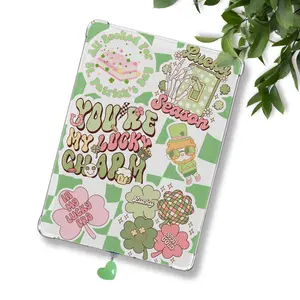 Lucky Reader Shimmery Sticker Look  Insert for Clear Case | Bookish Accessories