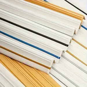 1/3 Roll Self-Adhesive PVC 3D Wall Panel - Removable and Reusable Decorative Edge Banding - Easy to Install/Remove, for, Stairs, Cabinets, Ceiling - DIY Home Decoration Edge Banding - Wall Panels Roll (No Glue Required)