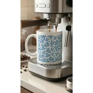 Floral Penis Mug Hidden Penis Cup, Funny Adult Humor Sexy Coffee Mug, Naughty but Classy Gag Gift for Her Bestie Wife Coworker 11oz/15oz