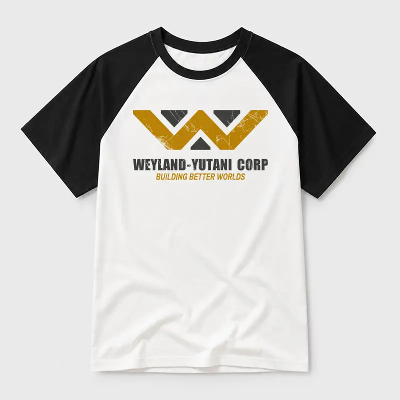 Weyland yutani Corp Geek Retro Raglan T-Shirt