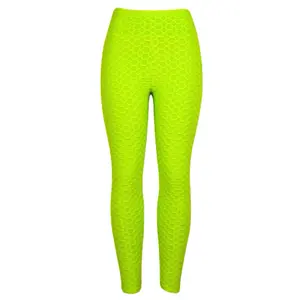 Tik Tok Leggings , Womenswear, Comfort, Leggings, Honeycomb, Leggings Bottom Neon Yellow Hip Minimalist Basic Maternity