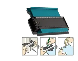 Radial Ruler Contour Gauge Taker Profile Gauge 146*105*26MM Universal Angle Ruler ABSType Irregular Contour Measurement Tool